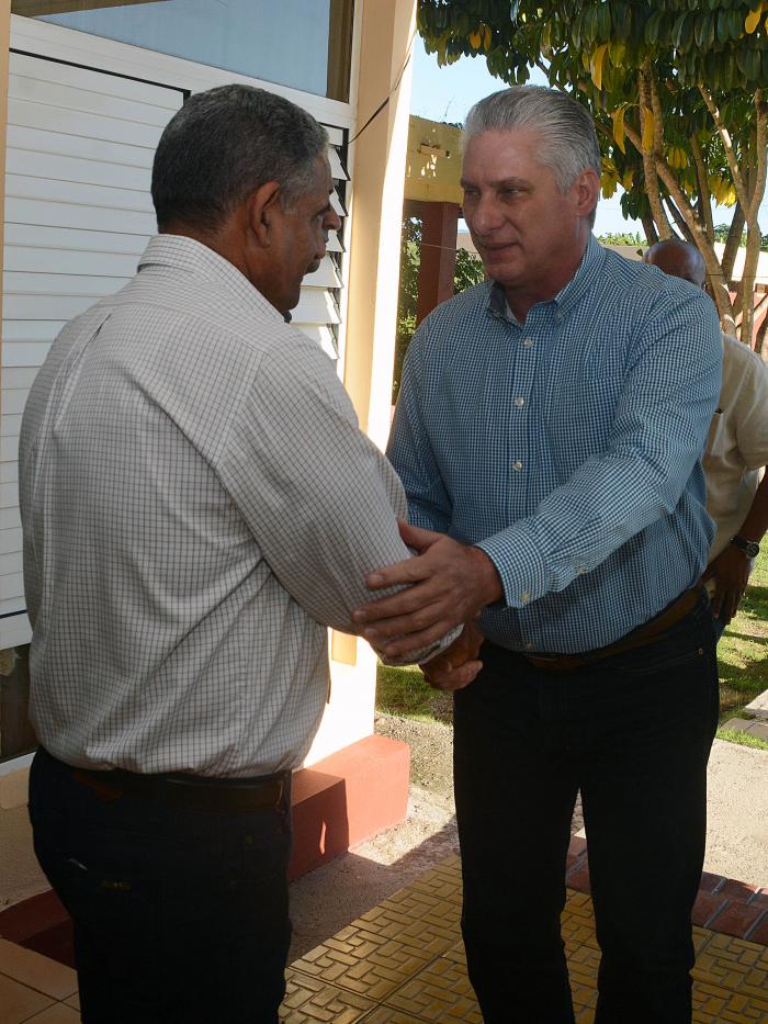 Díaz-Canel en Guantánamo