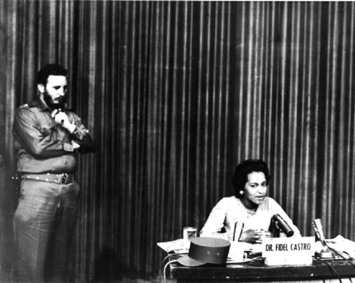 Muchas son las virtudes que Marta reconoce en Fidel, pero al pedírsele las principales, entonces resume: «En mi opinión, la inteligencia; la cultura extraordinaria que tenía y, aun así, a él le parecía imprescindible aprender más». fotos: cortesía de la entrevistada