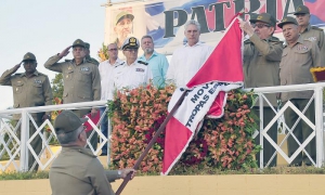 Raul Castro y la Brigada Movil de Tropas Territoriales