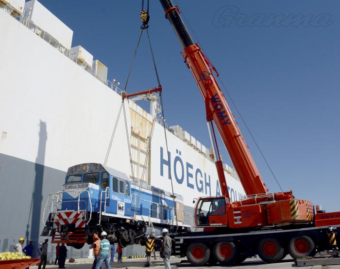Llegada a cuba de locomotoras y Útiles ferroviarios de procedencia Rusa
