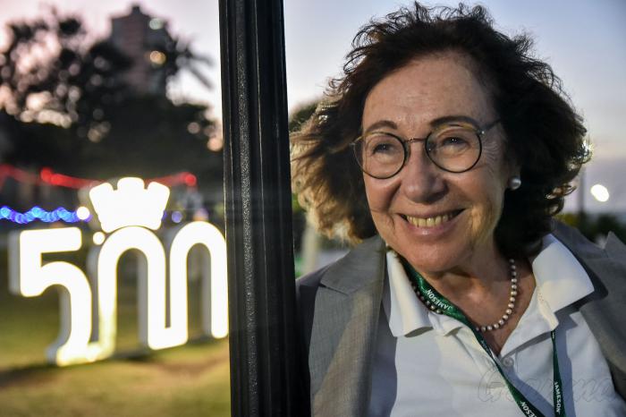 Entrevista a Jeanine Meerapfel (argentina) presidenta del jurado de largometraje de Ficcón en el 41 Festival Internacional del Nuevo Cine Latinoamericano, en el Hotel Nacional