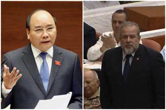  A nombre del gobierno y del pueblo vietnamitas, el primer ministro Nguyen Xuan Phuc felicitó hoy a su recién electo homólogo de Cuba, Manuel Marrero. 