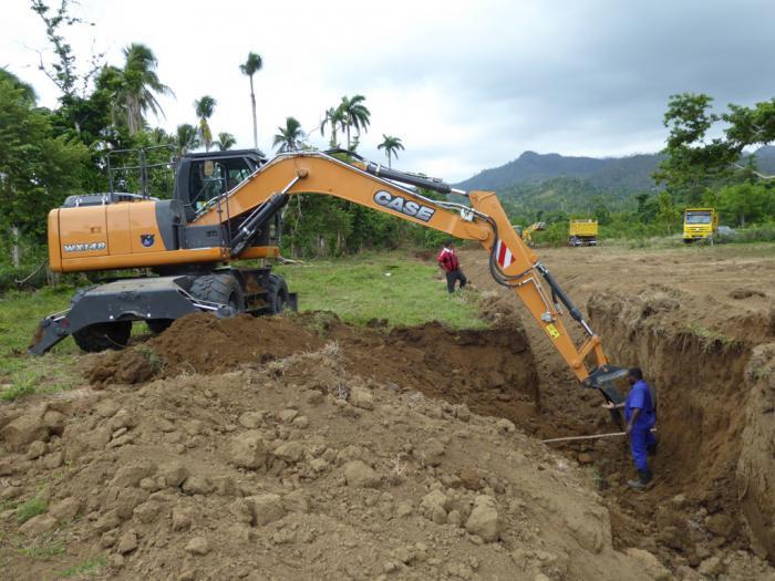 El drenaje hará al cacao menos vulnerable a las enfermedades. foto: leonel escalona