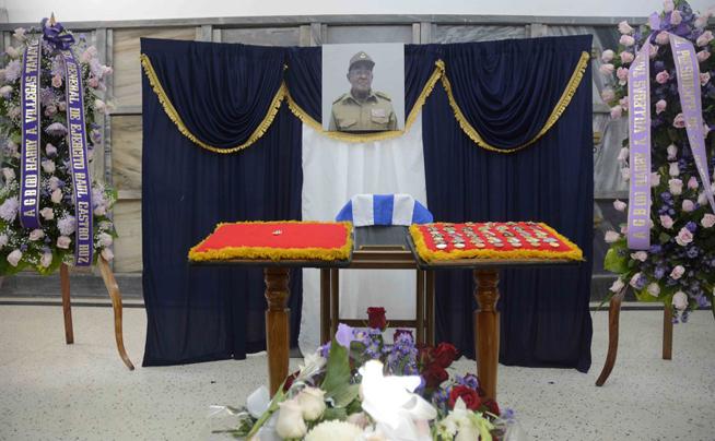 CUBA-LA HABANA-FUNERALES DEL GENERAL DE DIVISIÓN HARRY VILLEGAS