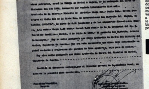 Acta levanta en la Academia Naval del Mariel