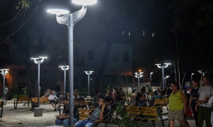 Los parques capitalinos también son alumbrados por los 500 años de La Habana