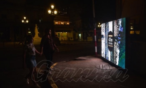 Las luces pasan a ser grandes pantallas de información