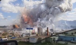 Explosión en fábrica de pirotecnia deja 7 muertos y 13 heridos en centro de Chin