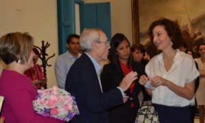  Historiador de La Habana recibió a la directora general de la Unesco 