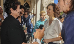 Visita de la Directora General de la UNESCO 