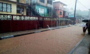Inundaciones provocan daños en Baracoa