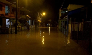 Inundaciones provocan daños en Baracoa