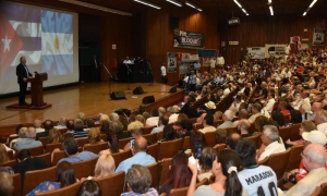 Acto de solidaridad en Argentina