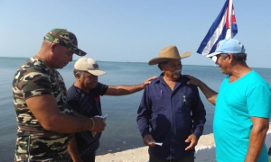 Dicen los amigos más allegados que Gervasio (al centro con sombrero) siempre fue