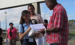 Los autores de los mejores trabajos del IV Seminario Nacional Juvenil «Al Genera