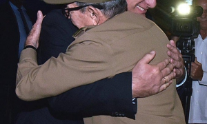 Recibió el General de Ejército a Díaz-Canel