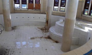 El deterioro de las piscinas