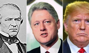 Andrew Johnson y Bill Clinton tuvieron un proceso político similar. 