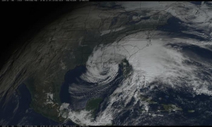 Vista satelital de Cuba el 23 de diciembre de 2019 10:45 a.m