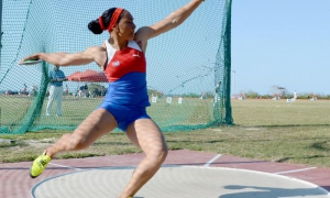 Atletismo Copa Cuba 1029 Disco F Yaime PÃ©rez