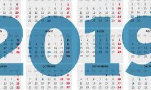 calendario 2019