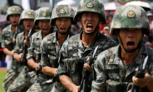 Soldados del Ejército Popular de Liberación de China