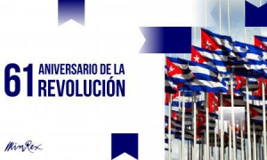 Gobiernos y Pueblos del mundo felicitan a Cuba en el aniversario 61 del Triunfo 