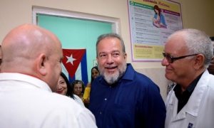 Recorrido por instalaciones de la Salud del 1mer Ministro 