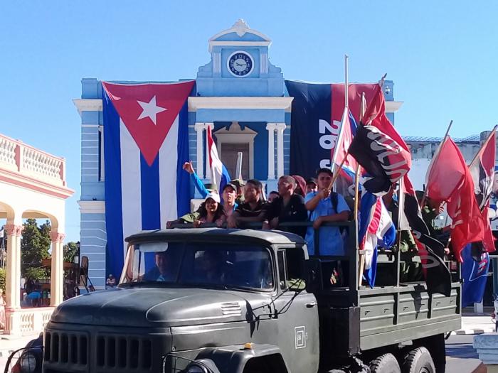 Caravana de la libertad por Las Tunas 
