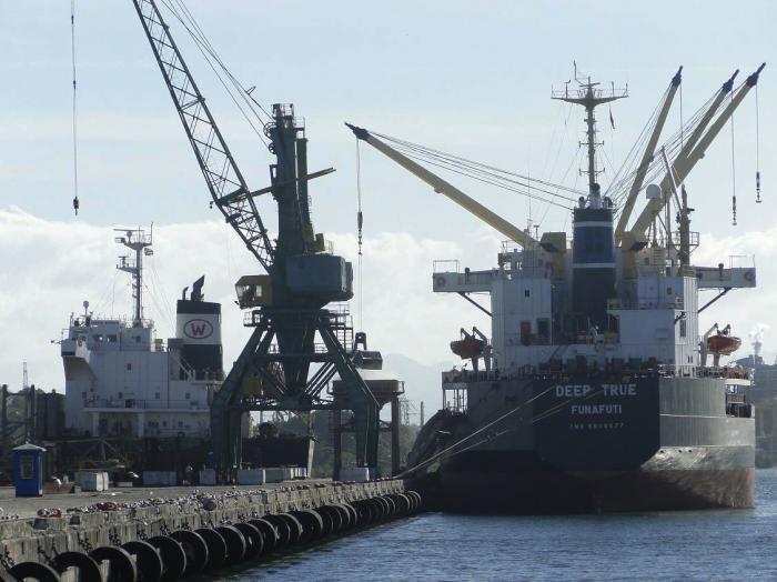 El Puerto de Cienfuegos es uno de los tres puertos más importantes del país.