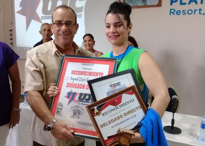 Sistema empresarial de las FAR tiene delegada directa al XI congreso de la UJC