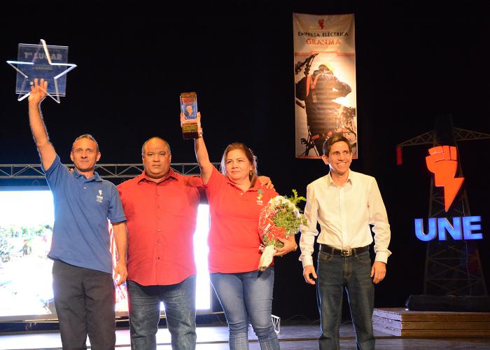 En el acto central nacional por el Día del Trabajador del gremio
