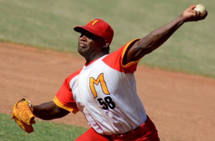 Beisbol Serie 59 Play Off Final MTZ vs CMG Juego 3-gana mtz 6 x 1 Yoanis Yera