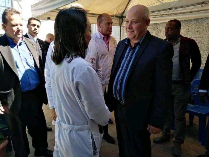 DELEGACIÓN DE CUBA VISITA EN GUATEMALA HOSPITAL DE MISIÓN MILAGRO