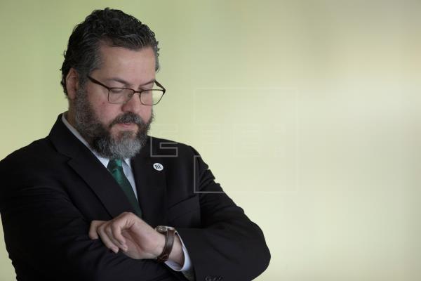 Canciller brasileño, Ernesto Araujo.