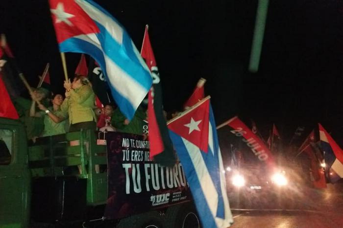 La Caravana de la Libertad vuelve a entrar este 17 de enero a Pinar del Río desbordada de alegría por el triunfo y la continuidad histórica.