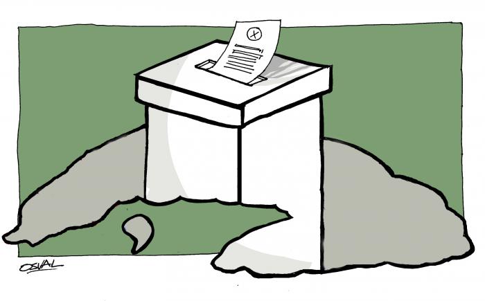 elecciones caricatura