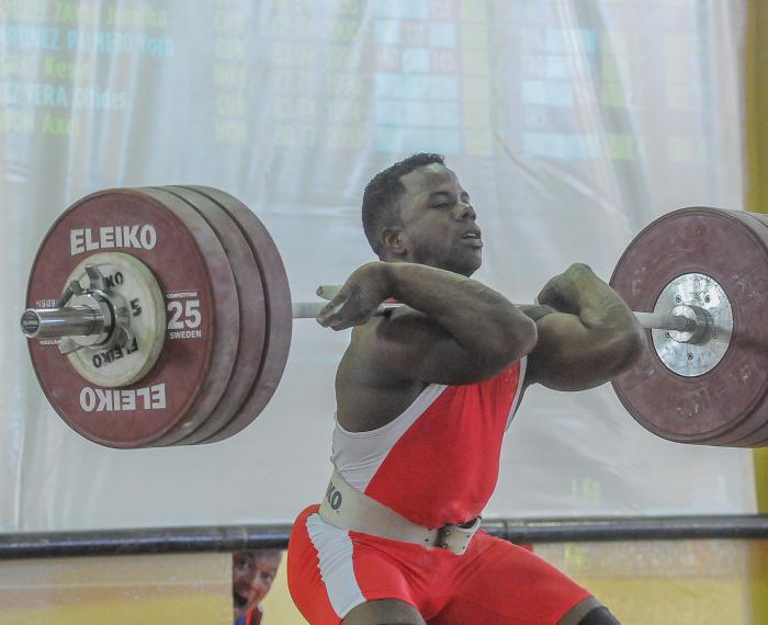 Torneo internacional de levantamiento de pesas Manuel Suàrez inmemoriam, en el Cerro Pelado,Olfides Saez Vera