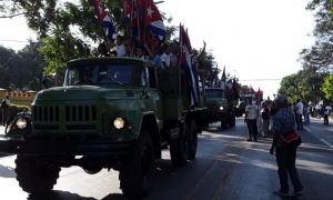 La Caravana vuelve a desbordar la Isla de júbilo y patriotismo. 