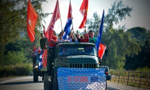 CUBA-REEDITAN PASO DE LA CARAVANA DE LA LIBERTAD POR HOLGUIN