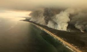 Incendios forestales fuera de control en el sureste de Australia