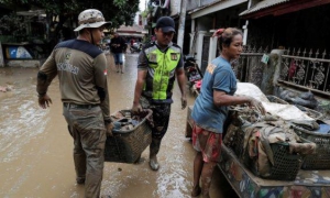 inundaciones en Indonesia