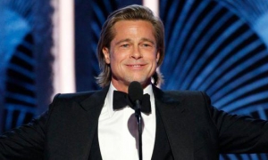 Brad Pitt ganó como mejor actor de reparto en una película de comedia o musical 