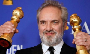 El británico Sam Mendes ganó sendas estatuillas como mejor director y mejor pelí
