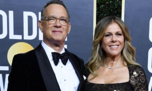 El actor Tom Hanks fue reconocido con el premio Cecil B. DeMille por su trayecto
