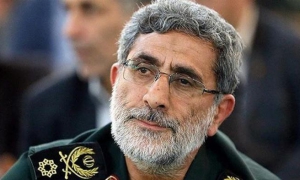 Brigadier general Esmail Ghaani, nuevo comandante de la Fuerza Quds de la Guardi