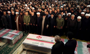 El funeral del general Qasem Soleimani en Teherán