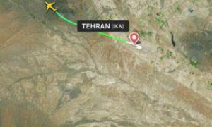 avión ucraniano con 180 personas a bordo se estrella en Teherán