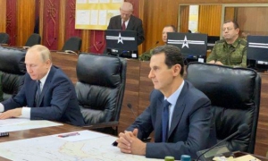Putin se reúne en Siria con su homólogo Bashar Al-Assad