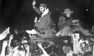 Entrada de Fidel en La Habana